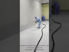 Επίδραση ψεκασμού από τη μηχανή ψεκασμού αφρού από πολυουρεθάνιο δύο συστατικών YG